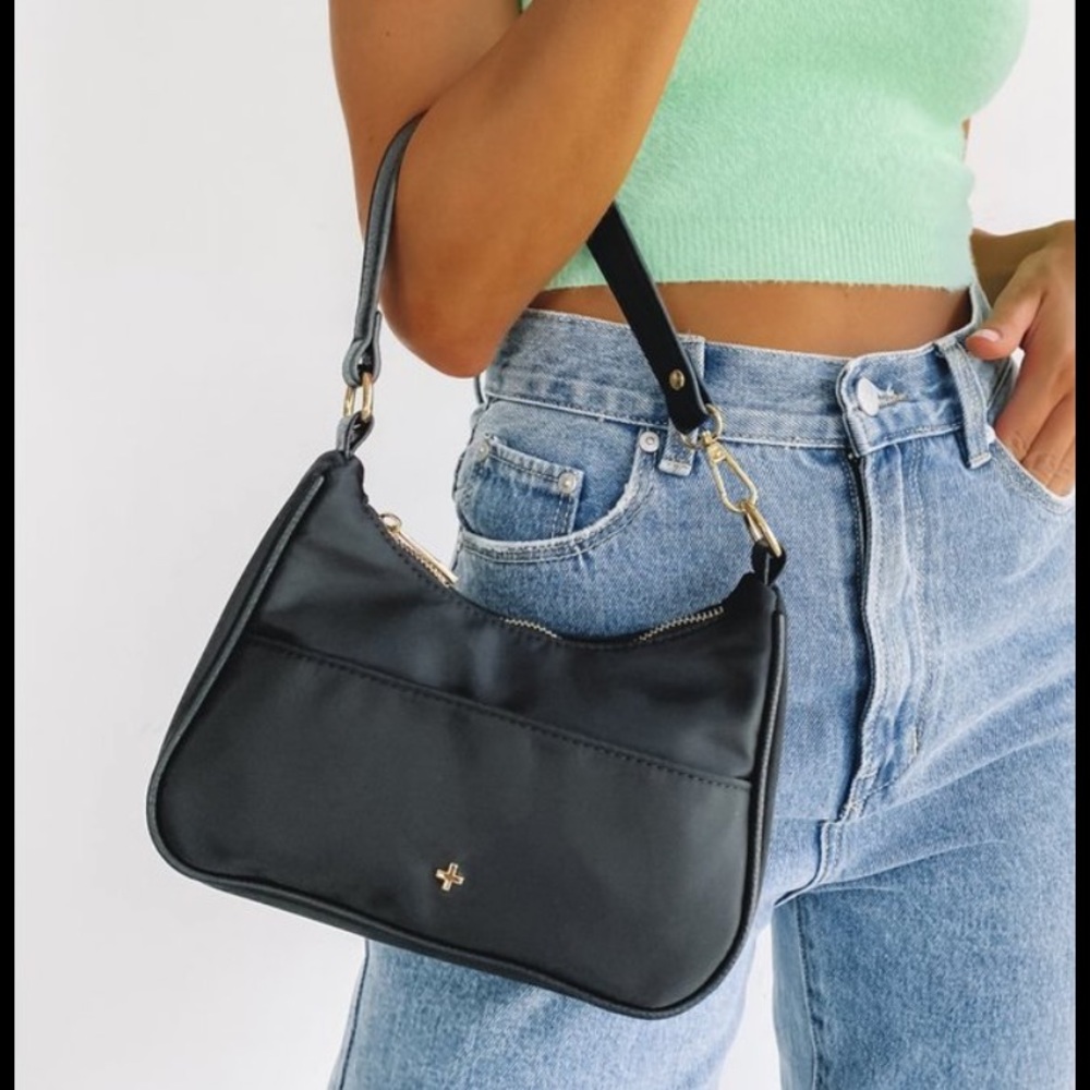 Peta + Jain Black Tal Nylon Bag